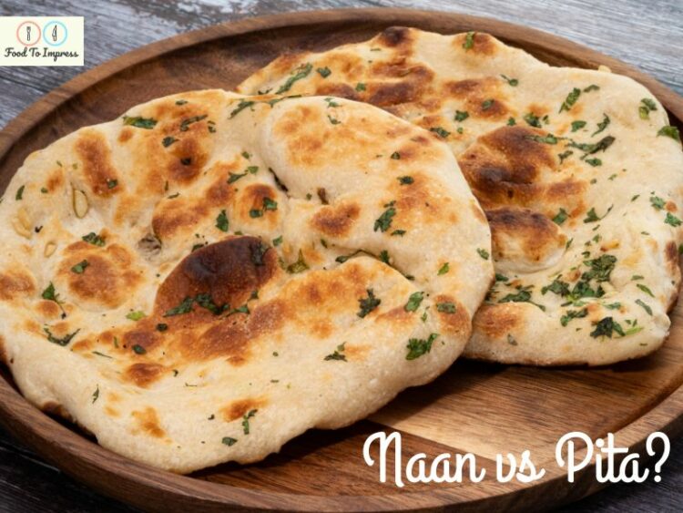 Naan vs Pita Bread Food To Impress