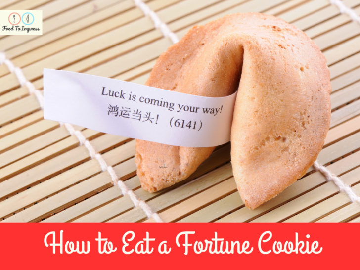 How to Eat a Fortune Cookie: Enjoying the End of a Meal with a Crunchy Treat