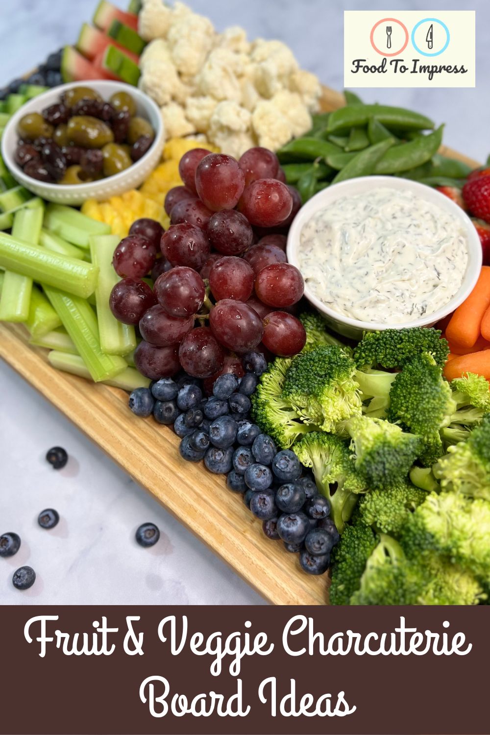 Fruit & Veggie Charcuterie Board Ideas Food To Impress