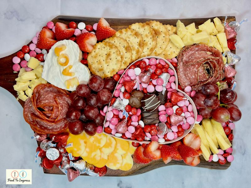 Heart Shaped Charcuterie Board Ideas Food To Impress